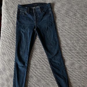 Lucky Brand (Ava Super Skinny Jeans) : Size 2/26 : Dark Blue Jean